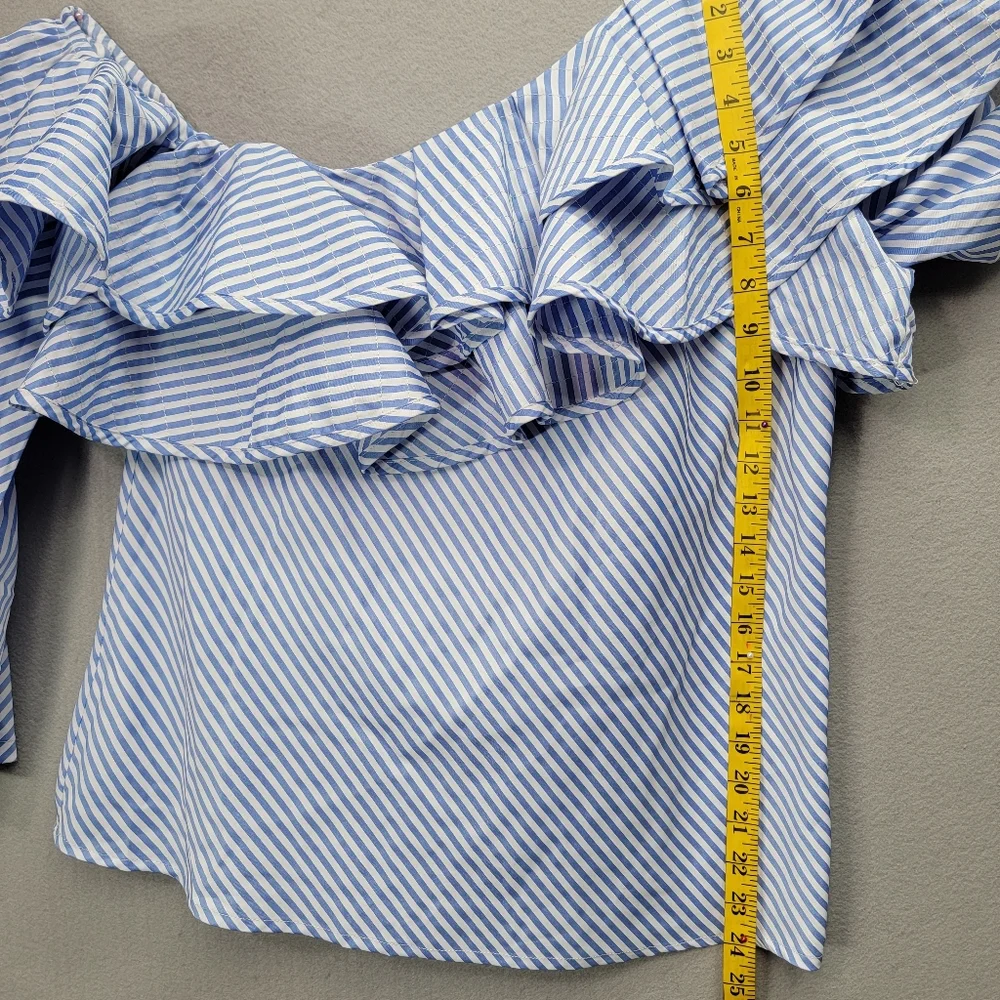 CHIC WISH ONE SHOULDER TOP. SIZE S - Picture 8 of 8